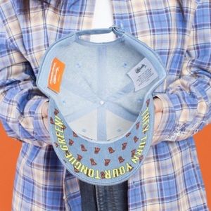 Nickelodeon Accessories - REPTAR BAR Rugrats Denim Hat NEW Nickelodeon Accessories - REPTAR BAR Rugrats Denim Hat NEW